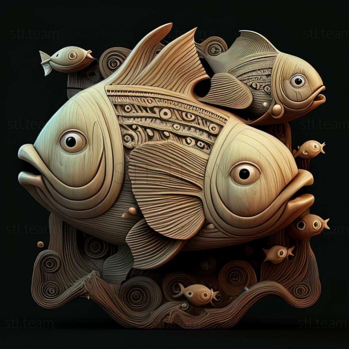 3D model Fish bots (STL)